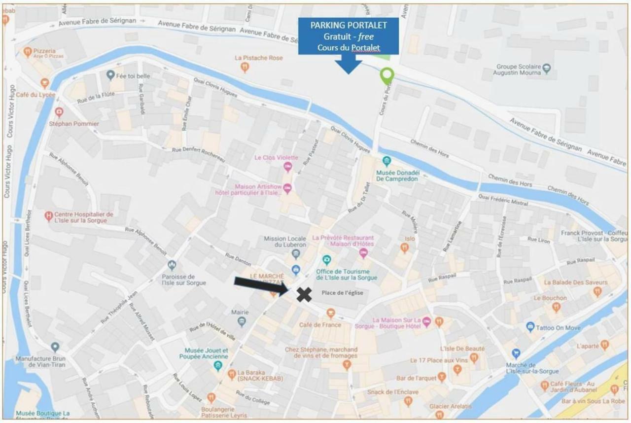 Appartamento La Magnanerie LʼIsle-sur-la-Sorgue Esterno foto